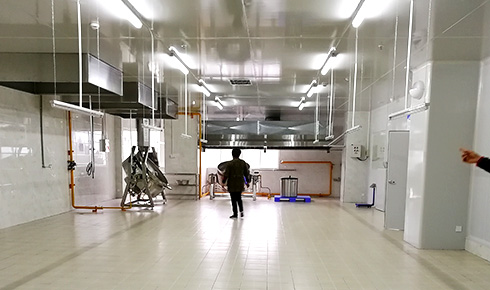 都江堰市沈福記食品有限責任公司廠房裝修工程案例