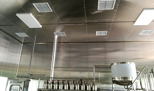 四川什邡但氏食品有限責(zé)任公司廠房裝修案例